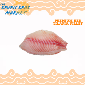 PREMIUM RED TILAPIA FILLET (GRADE AAA) 210-250g 1PCS