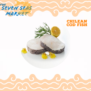 Premium COD Fish (Round Cut)500-600g/950-1KG 智利鳕鱼(圆切）