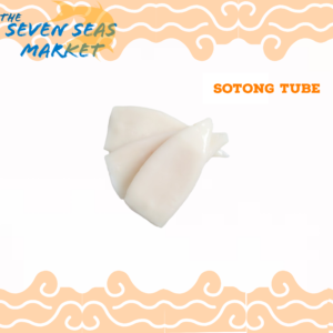 Frozen Squid Tube/Sotong Tube - 1kg+-/Pack 3-5pcs