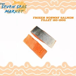 Premium frozen Atlantic salmon flllet 160-200g/pcs