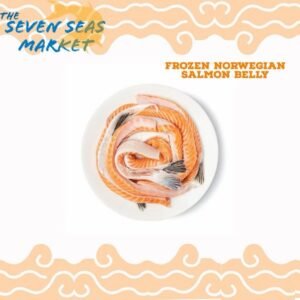 Frozen Norwegian Salmon Belly Strip 三文鱼腩 500g±/pack